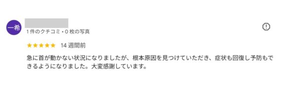 口コミ 頚椎ヘルニアに使用